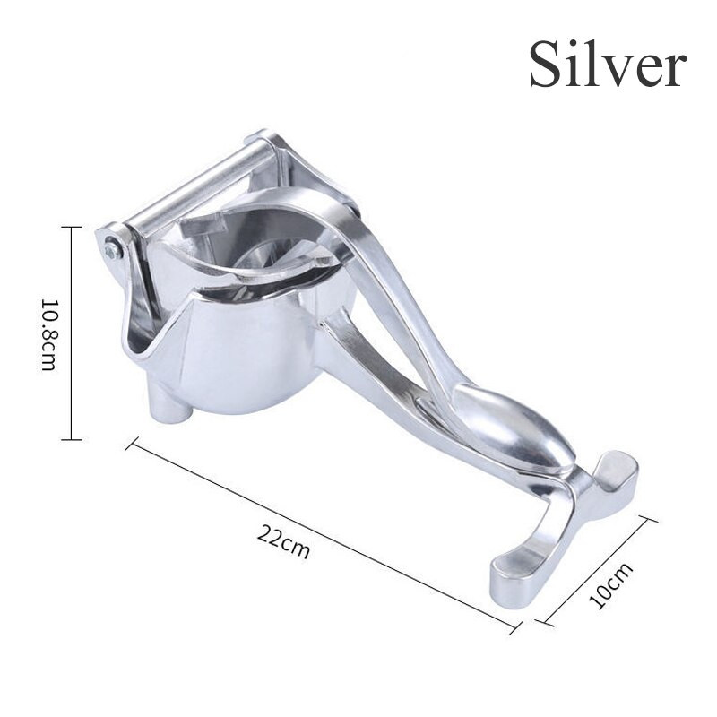 Multifunkčný malý domáci odšťavovač z hliníkovej zliatiny, manuálny odšťavovač, kuchynský prenosný odšťavovač na ovocie