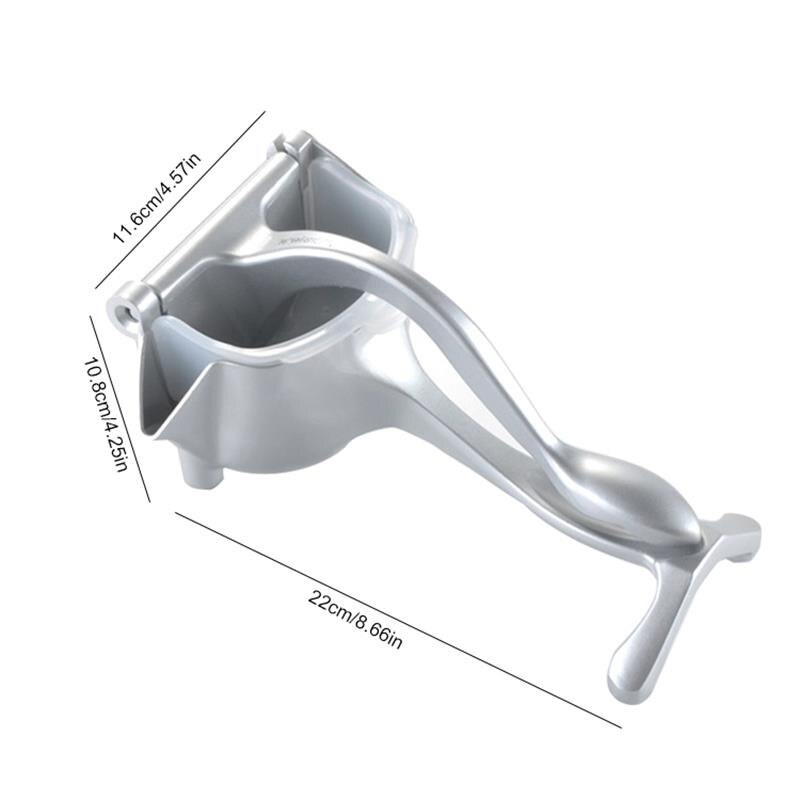 Ručný odšťavovač z hliníkovej zliatiny, ručný tlakový odšťavovač, odšťavovač z granátového jablka, pomaranča, citróna a cukrovej trstiny, čerstvo odšťavovaný ovocný odšťavovač