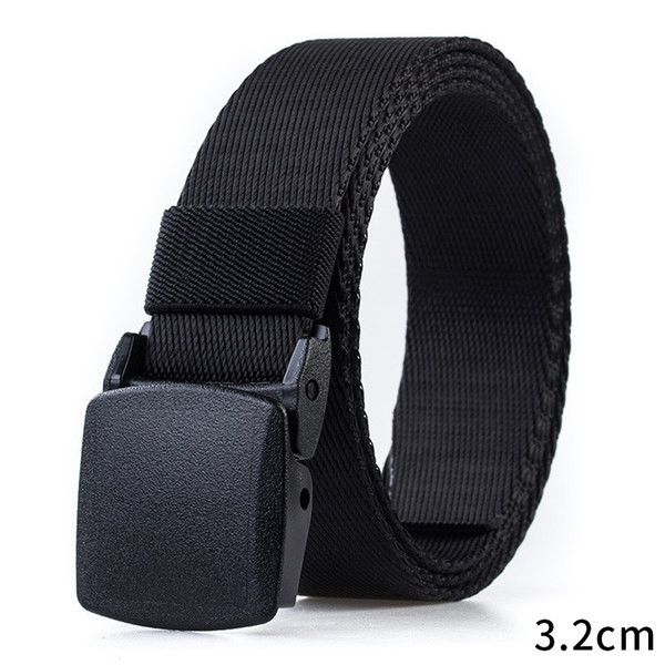 Curea de culoare uni pentru barbati cu catarama metalica