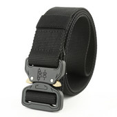 Športový textilný opasok s kovovým zapínaním