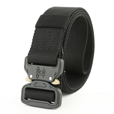 Športový textilný opasok s kovovým zapínaním