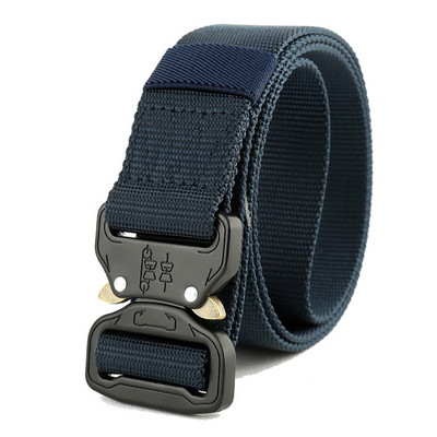 Športový textilný opasok s kovovým zapínaním