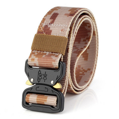 Športový textilný opasok s kovovým zapínaním