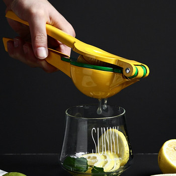 Машина за изстискване на лимонов сок за портокалов сок Домакинска алуминиева сплав Преносима ръчна машина за изстискване на портокалов сок
