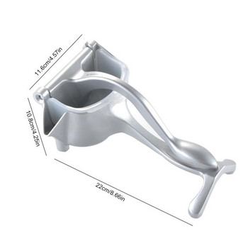 Kapmore 1 бр. Изстисквачка за плодове от алуминиева сплав, ръчна сокоизстисквачка за цитрусови плодове. Изстисквачка за лимони. Инструменти за плодове и зеленчуци Кухненски инструменти