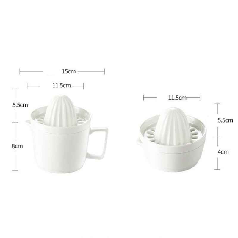 Keramický manuálny odšťavovač na pomaranče a citróny, domáci biely porcelánový odšťavovač na citróny, multifunkčné ovocné nástroje, kuchynské pomôcky