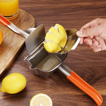 Φορητό χειροκίνητο Juice Squeezer Creative Metal Lemon Squeezer Hand Juicer Romegranate Orange Sugar Cane Juice Eργαλεία κουζίνας φρούτων