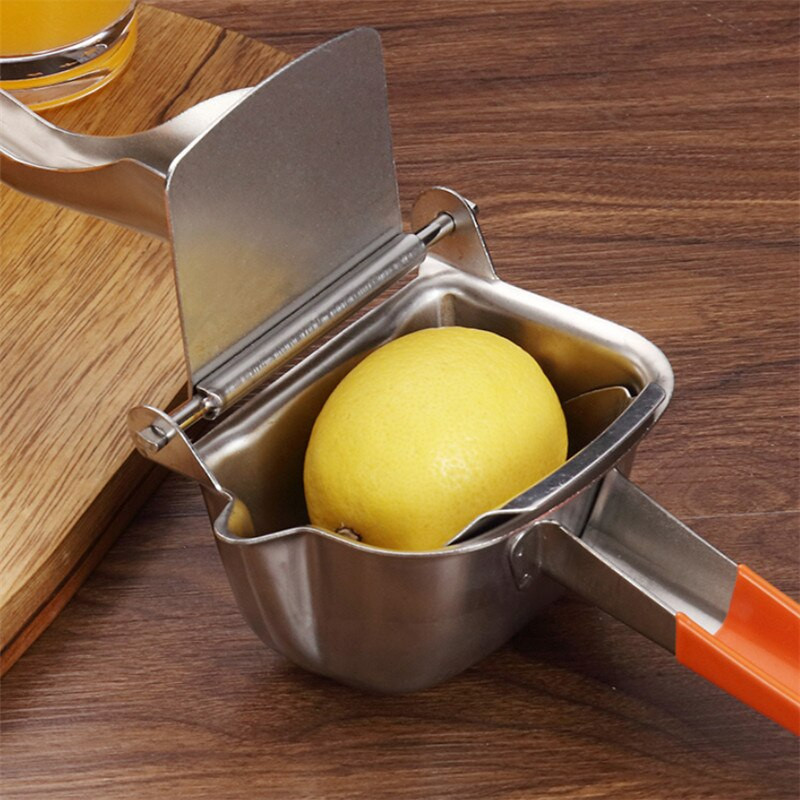 Prenosný ručný odšťavovač, kreatívny kovový odšťavovač na citróny, ručný odšťavovač na granátové jablko, pomaranč, cukrovú trstinu, šťavu, kuchynské náradie na ovocie