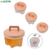 4 ks/sada detských vajec na varenie s kríkom, roztomilý varič vajec, plastový varič vajec, puding na čokoládu, forma na kuchynské varenie