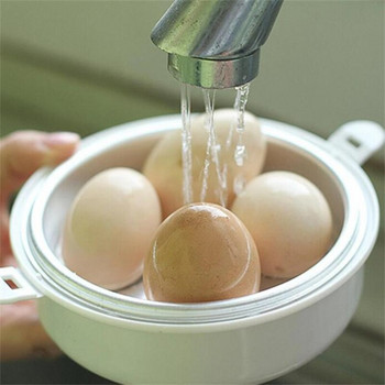 Σχήμα κοτόπουλου Αυγά βραστήρας ατμού 4 αυγά Συσκευές μαγειρέματος Ανθεκτικά σκεύη μαγειρικής φούρνου μικροκυμάτων Φορητά Gadgets κουζίνας κουζίνας
