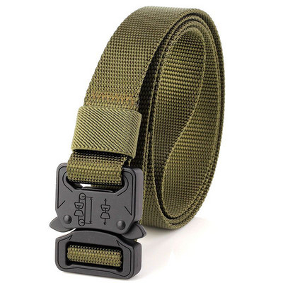 Curea pentru bărbați din material textil cu închizătoare metalică