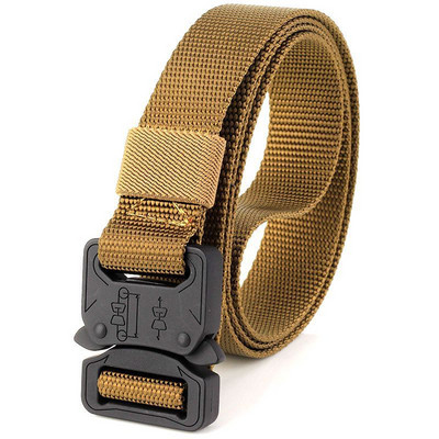 Curea pentru bărbați din material textil cu închizătoare metalică
