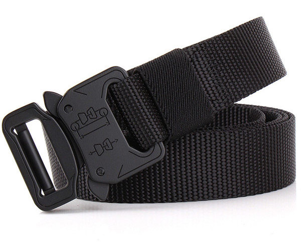 Curea pentru bărbați din material textil cu închizătoare metalică