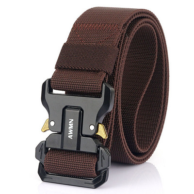 Cureaua pentru bărbați pentru sport de zi cu zi, cu cataramă non-standard