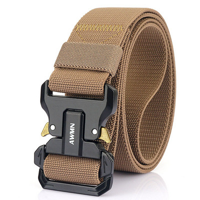 Cureaua pentru bărbați pentru sport de zi cu zi, cu cataramă non-standard