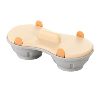 Nová kuchynská kreatívna dusená forma na vajcia, dusená krabica na vajcia, mikrovlnná rúra, dvojitý pohár na vajcia, rúra na mikrovlnnú rúru, domácnosť, oddeľovač bielkov a žĺtkov