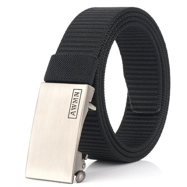 Nový model pánskeho plátenného opasku - s kovovou prackou