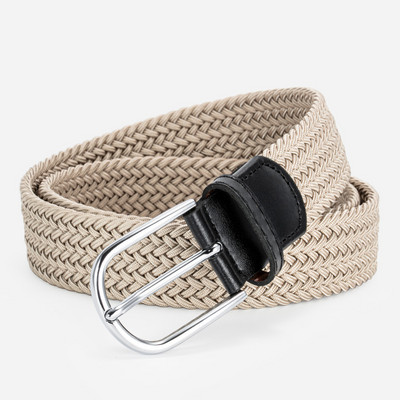 Vyriškas modernus diržas - su metaline sagtimi