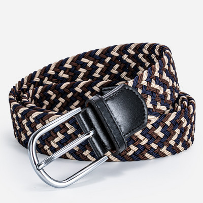 Vyriškas modernus diržas - su metaline sagtimi