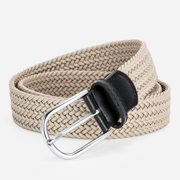 Vyriškas modernus diržas - su metaline sagtimi