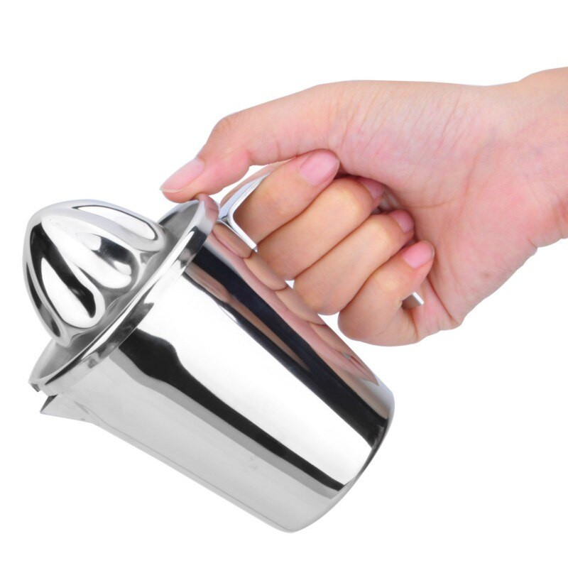 Kuchynské pomôcky Náradie z nehrdzavejúcej ocele Ručný odšťavovač na ovocie, citrón a pomaranč, stláčacie nástroje s pohármi