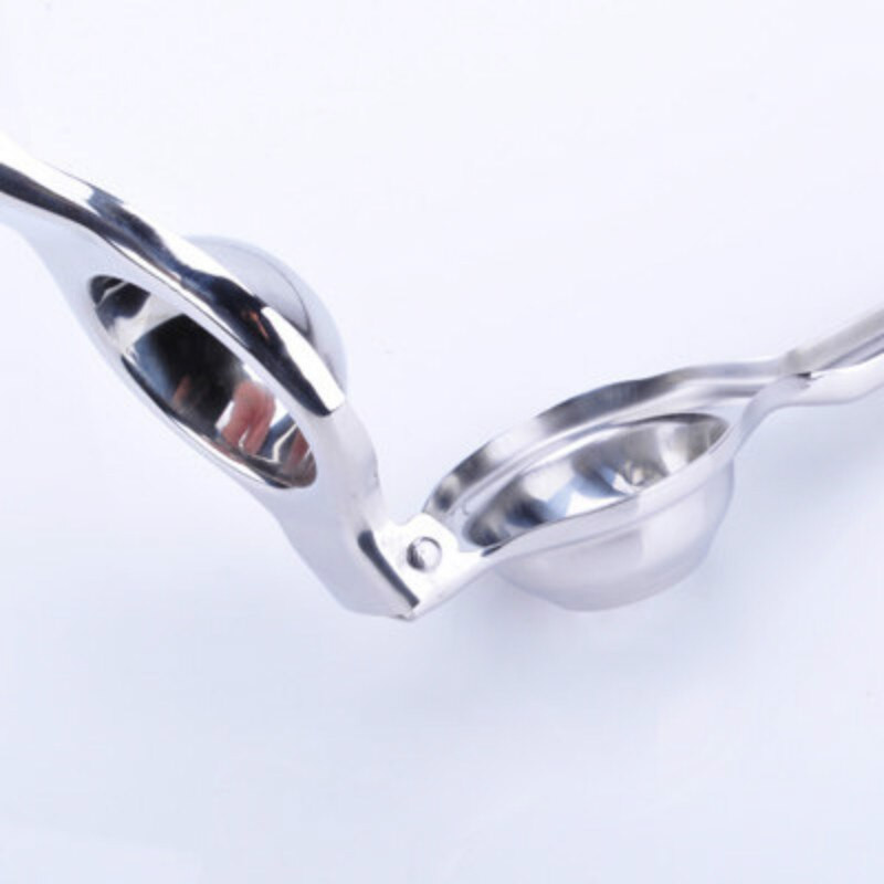 Virtuvės vaisių daržovių įrankis nerūdijančio plieno ilga rankena vaisių spaustukai sulčiaspaudės spaustukai