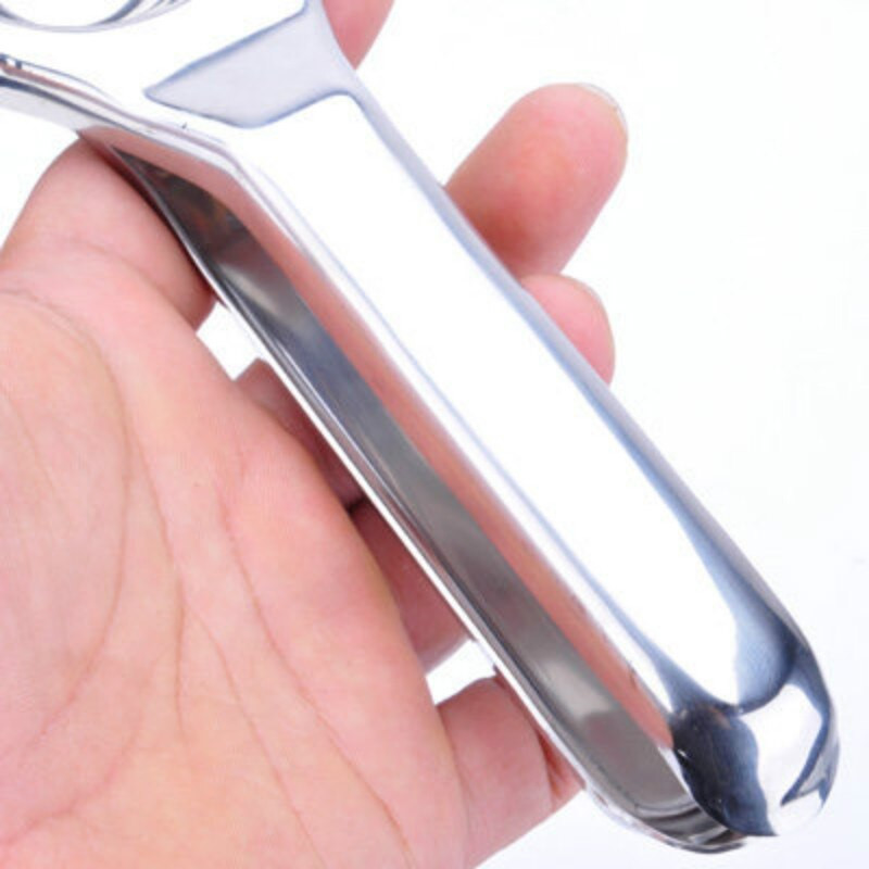 Virtuvės vaisių daržovių įrankis nerūdijančio plieno ilga rankena vaisių spaustukai sulčiaspaudės spaustukai