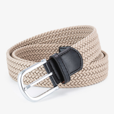 Curea textila barbati model nou cu catarama metalica patrata