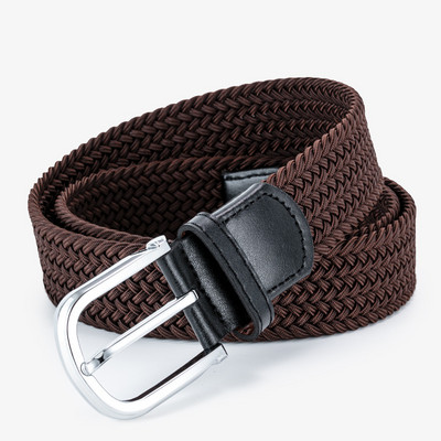 Curea textila barbati model nou cu catarama metalica patrata