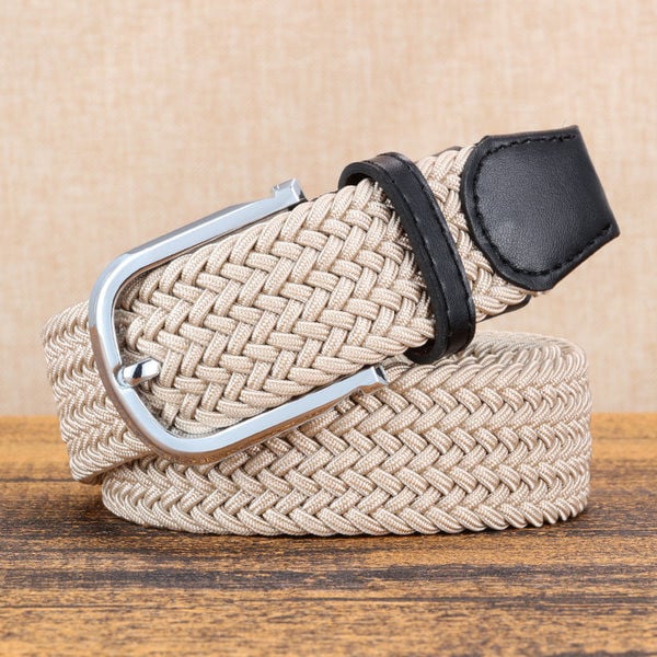 Curea textila barbati model nou cu catarama metalica patrata