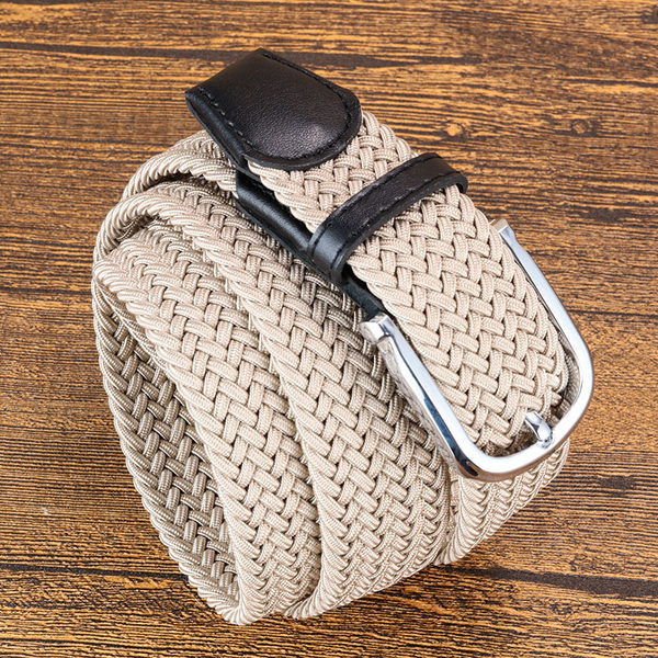 Curea textila barbati model nou cu catarama metalica patrata