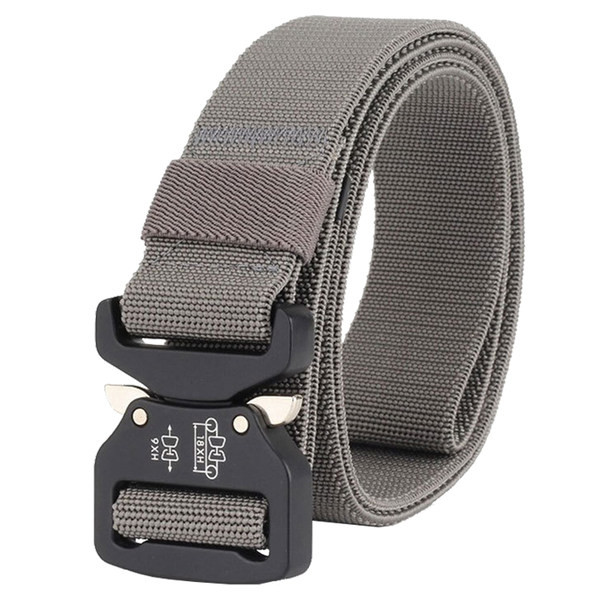 Cureaua de barbati sport-casual cu catarama metalica