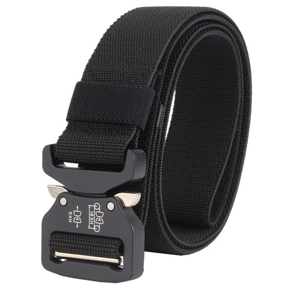 Cureaua de barbati sport-casual cu catarama metalica