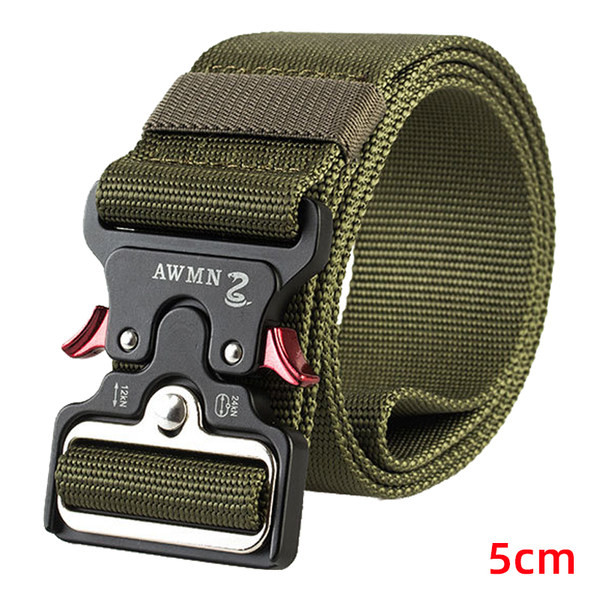 Curea textila sport-casual pentru barbati cu inchizatoare metalica