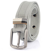 Curea de pânză cu cataramă pentru bărbați - în culori închise
