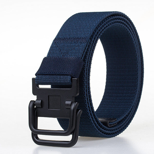 Curea textila casual cu inchizatoare metalica