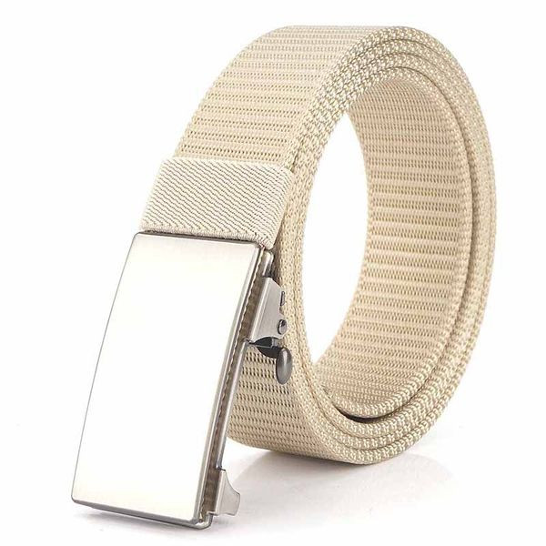 Pánsky ležérny textilný opasok s kovovou prackou