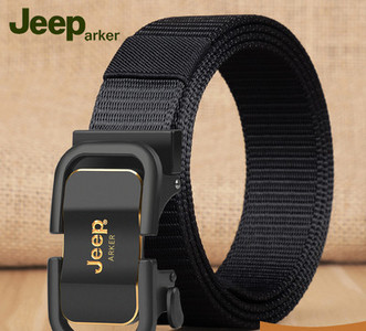 Cureaua casual cu cataramă din pânză pentru bărbați