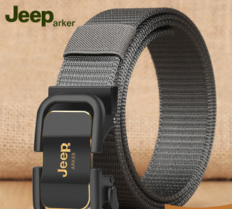 Cureaua casual cu cataramă din pânză pentru bărbați