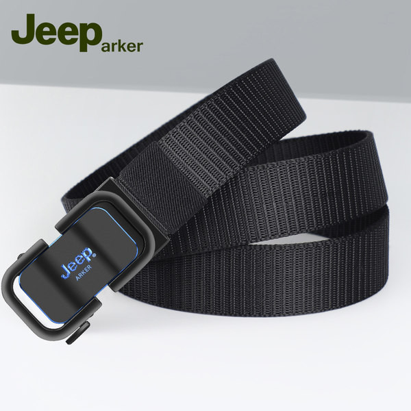 Cureaua casual cu cataramă din pânză pentru bărbați