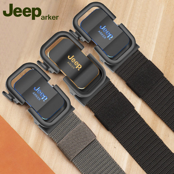 Cureaua casual cu cataramă din pânză pentru bărbați