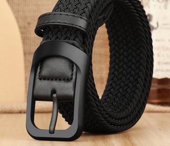 Pánsky ležérny pletený opasok