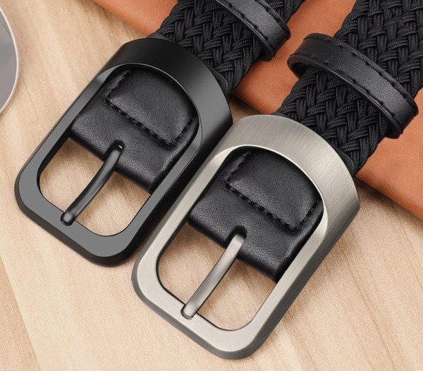 Pánsky ležérny pletený opasok