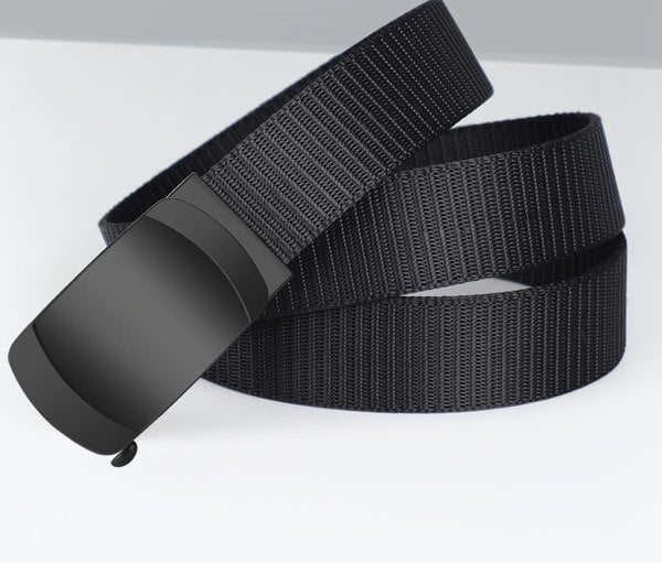 Cureaua de barbati textila model curat cu inchizatoare metalica