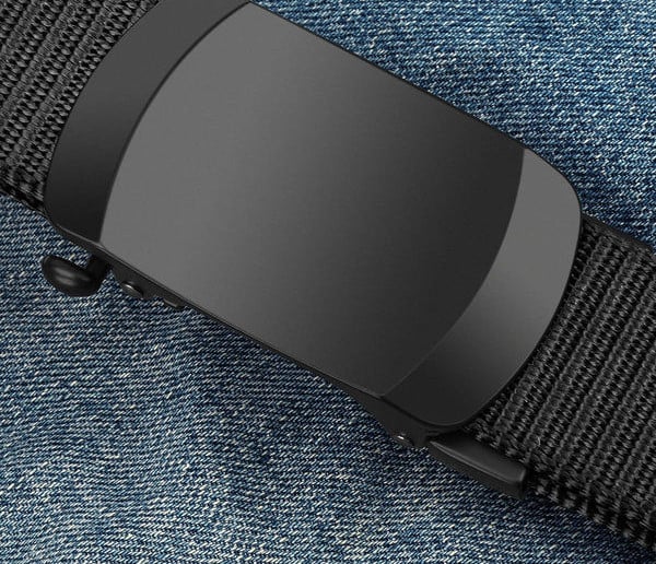 Cureaua de barbati textila model curat cu inchizatoare metalica