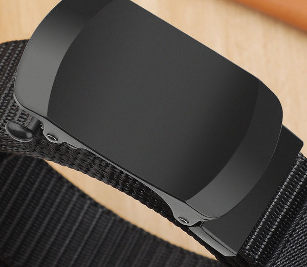 Cureaua de barbati textila model curat cu inchizatoare metalica