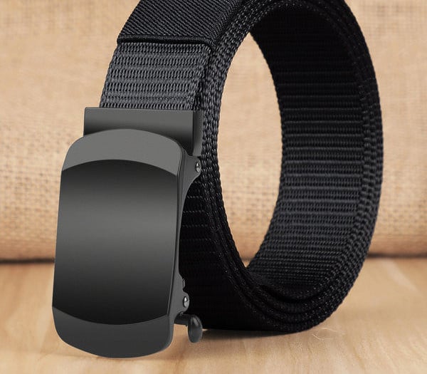 Cureaua de barbati textila model curat cu inchizatoare metalica