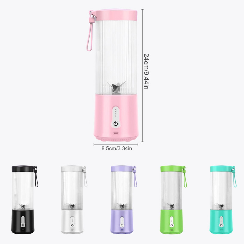 Mini USB nabíjací elektrický odšťavovač Prenosný odšťavovač ovocia Mixéry na mliečne kokteily Odšťavovače Multifunkčný odšťavovač