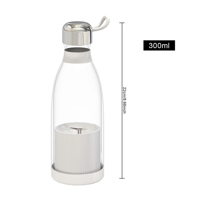 300ml malý USB nabíjateľný odšťavovač, prenosný elektrický odšťavovač, mixér na čerstvé šťavy, mixér na smoothie