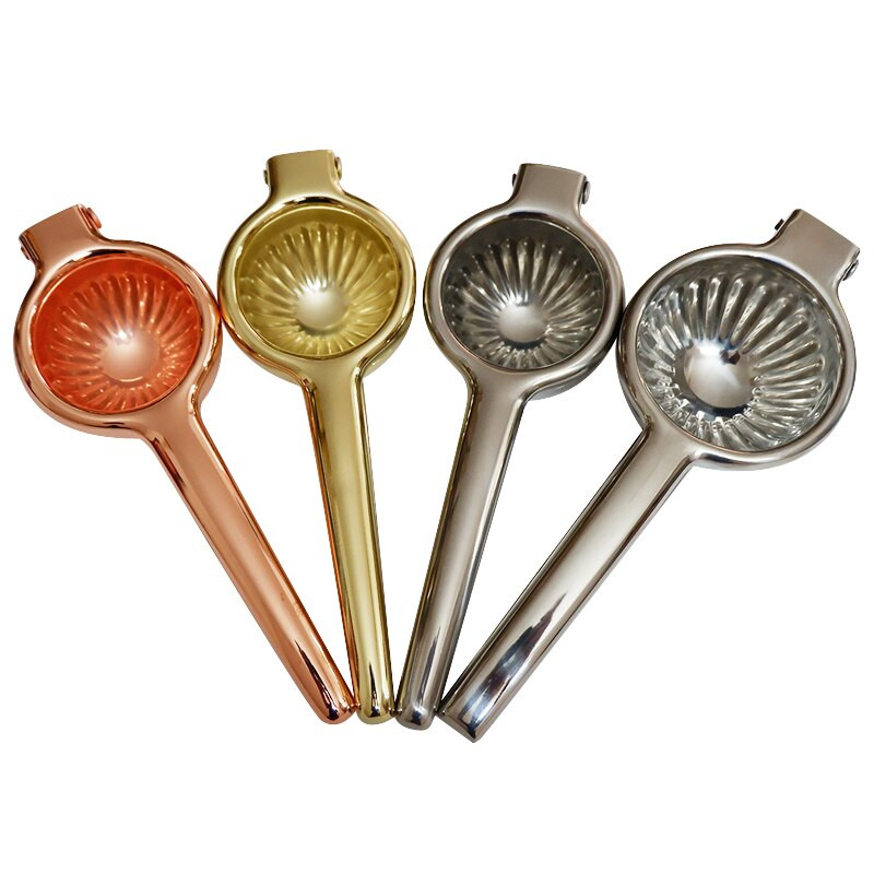 Odšťavovač citrónov, ručný odšťavovač limetky z nehrdzavejúcej ocele, lis na citrusy s protišmykovou úpravou